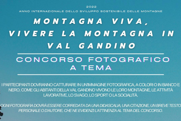 Montagna Viva, vivere la montagna in Val Gandino - Concorso Fotografico - Prorogata la scadenza al 28 febbraio!