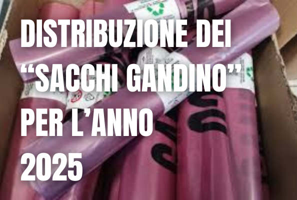 Sacchi Gandino - Aggiunta date per distribuzione