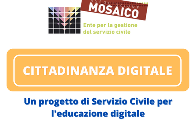 CITTADINANZA DIGITALE - Un progetto di Servizio Civile per l'educazione digitale
