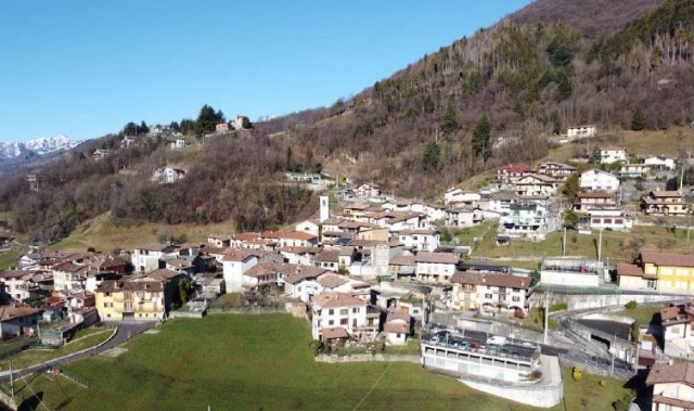 Borgo Barzizza dall'alto